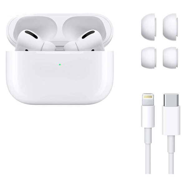 هدفون بی‌ سیم اپل مدل AirPods Pro همراه با محفظه شارژ